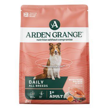 Корм Arden Grange для собак лосось з рисом | Arden Grange Adult Dog Fresh Salmon & Rice 2 кг AG605281 фото