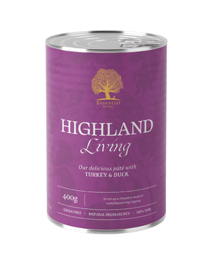 Консерви для собак Essential Foods індичка з качкою | Essential Foods Highland Living Pate 400 грам eu-5051 фото