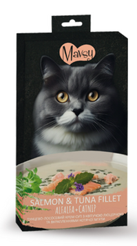 Mavsy Creamy Salmon and Tuna Fillet Alfalfa
