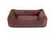 Лежак для собаки вельветовий Harley and Cho Dream Velvet Brown S 3102582 фото 2
