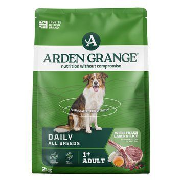Корм Arden Grange для собак ягня з рисом | Arden Grange Adult Dog Fresh Lamb & Rice 2 кг AG604284  фото
